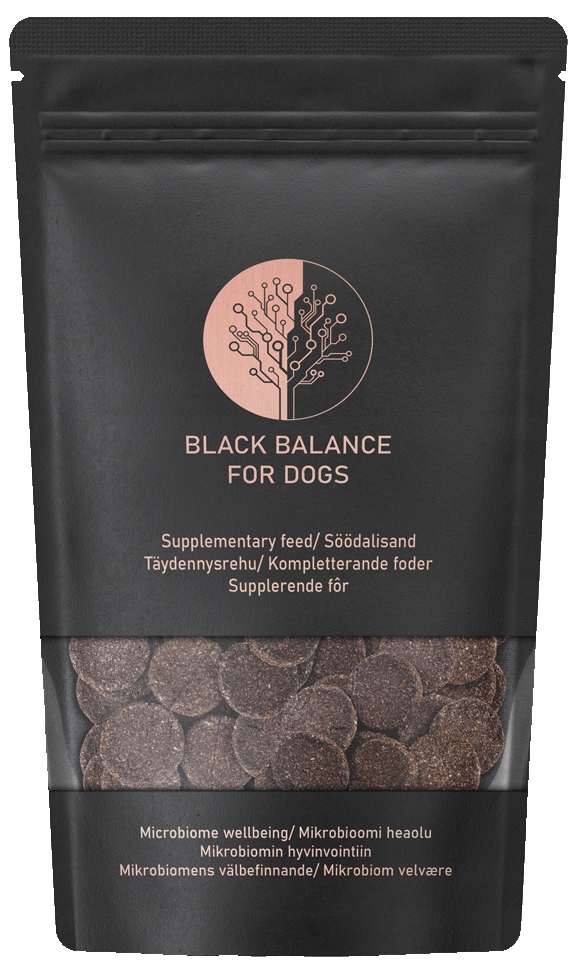 Black Balance psy układ pokarmowy detoksykacja redukcja stresu tabl. 120 g