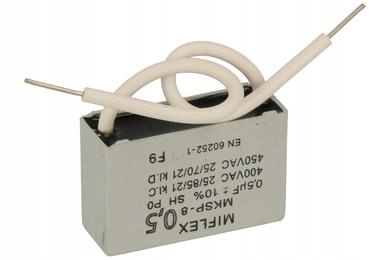 

Kondensator Rozruchowy Do Wentylatorów 0,5uF/400V