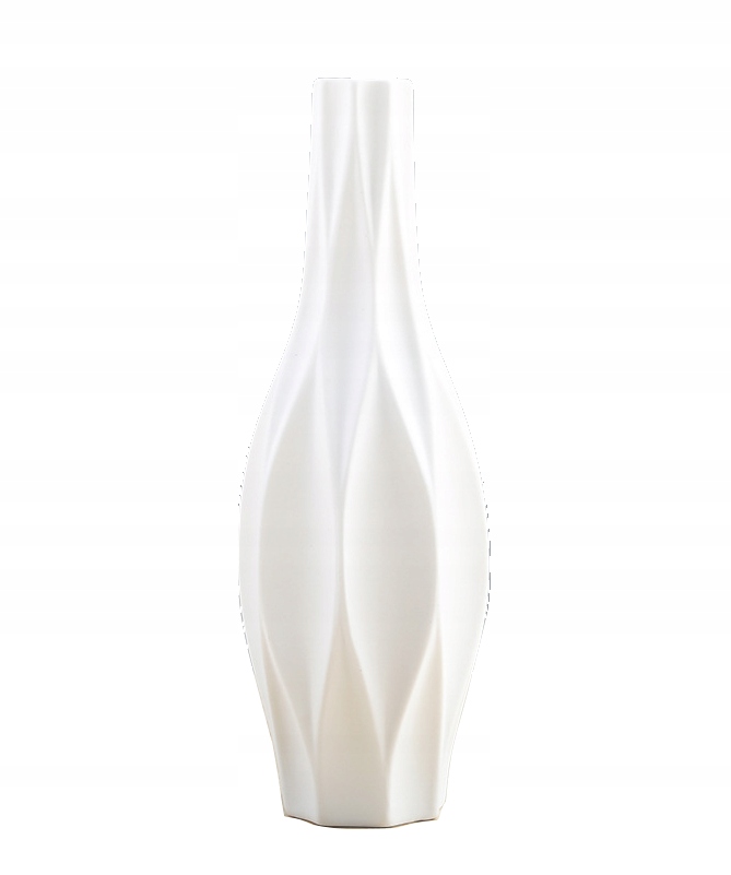 

Wazon ceramiczny, nowoczesny design, biały