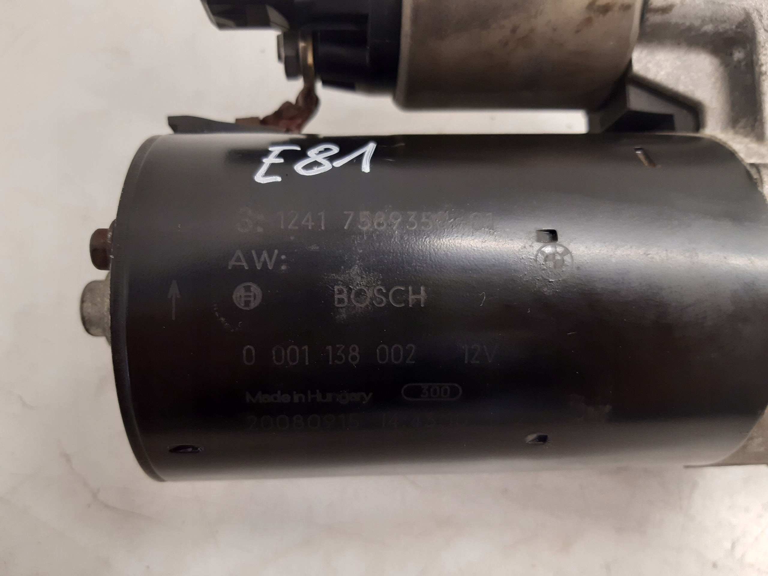 Anlasser Starter 7589350 BMW E81