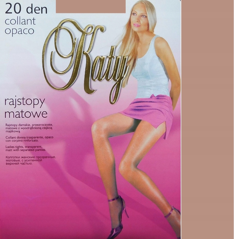 

Katy Opaco 20den cienkie półmatowe diamant 3