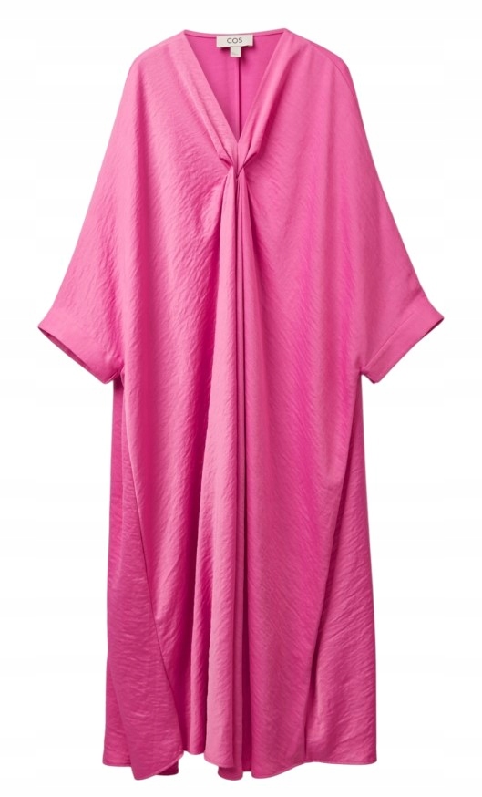 Cos Dámské Dlouhé Šaty Velmi Objemné Růžové vel. M