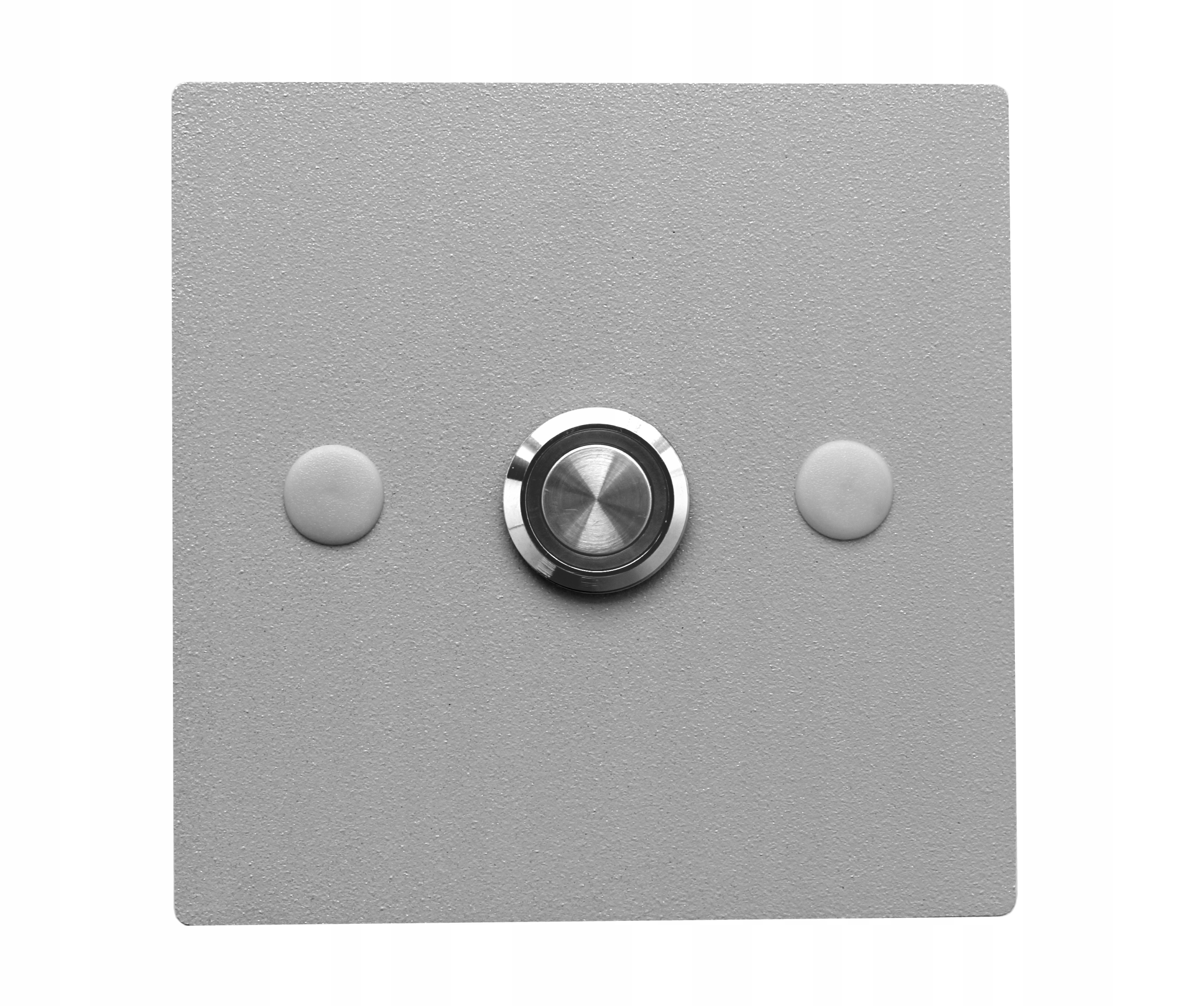 Tlačítko výstupu vstupní brány domofonu pro bránu dveří Led 10x10 šedé