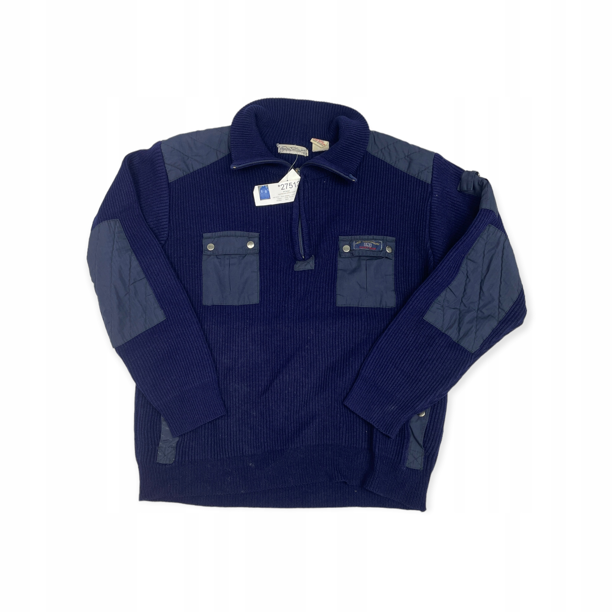 Pánský svetrový svetřík s výstřihem do V Egon Von Twisten M