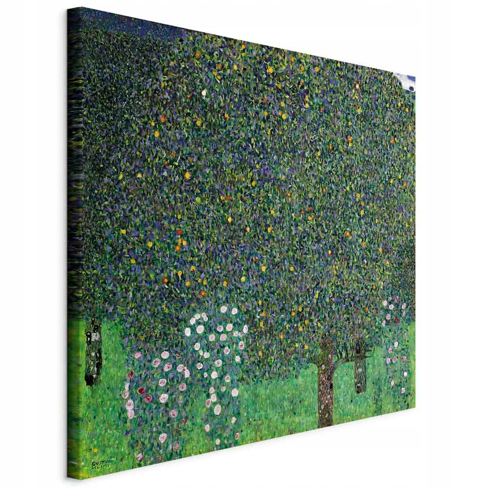 Gustav Klimt Růže Mezi Stromy Obraz Na Plátně Příroda Do Kanceláře Obývacího Pokoje 80x80