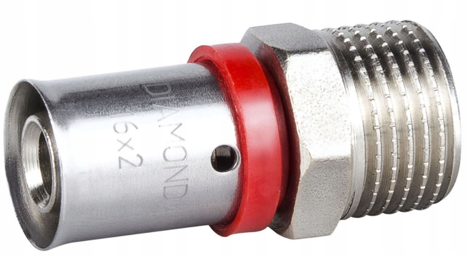 

Złączka Pex/al/pex 20 X 1/2' Gz Zaprasowywana