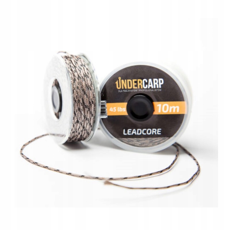 UNDERCARP Leadcore 10 m/45 lbs - brązowy UC93