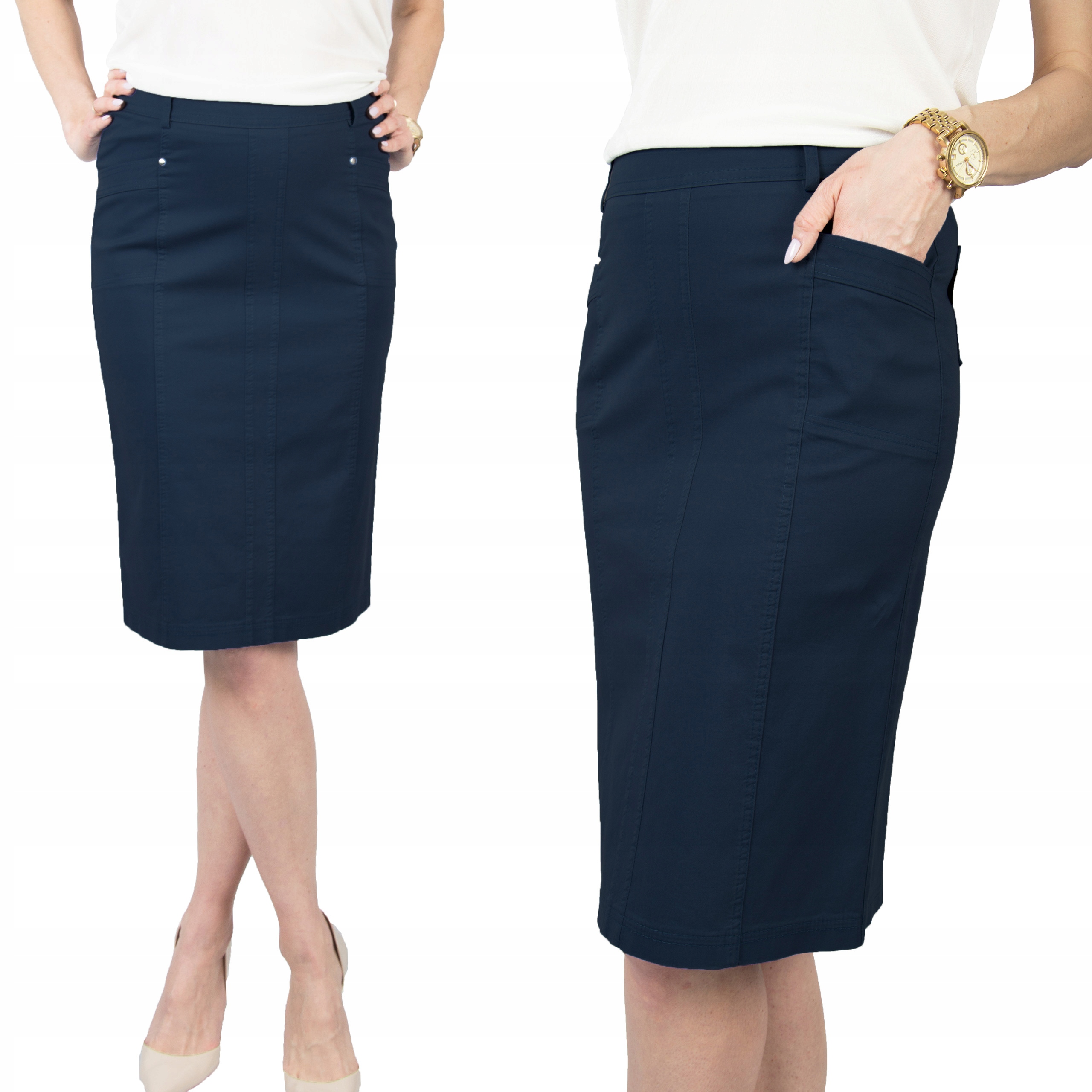 #7 BAWEŁNIANA SPÓDNICA KOLORY PRODUCENT r.44