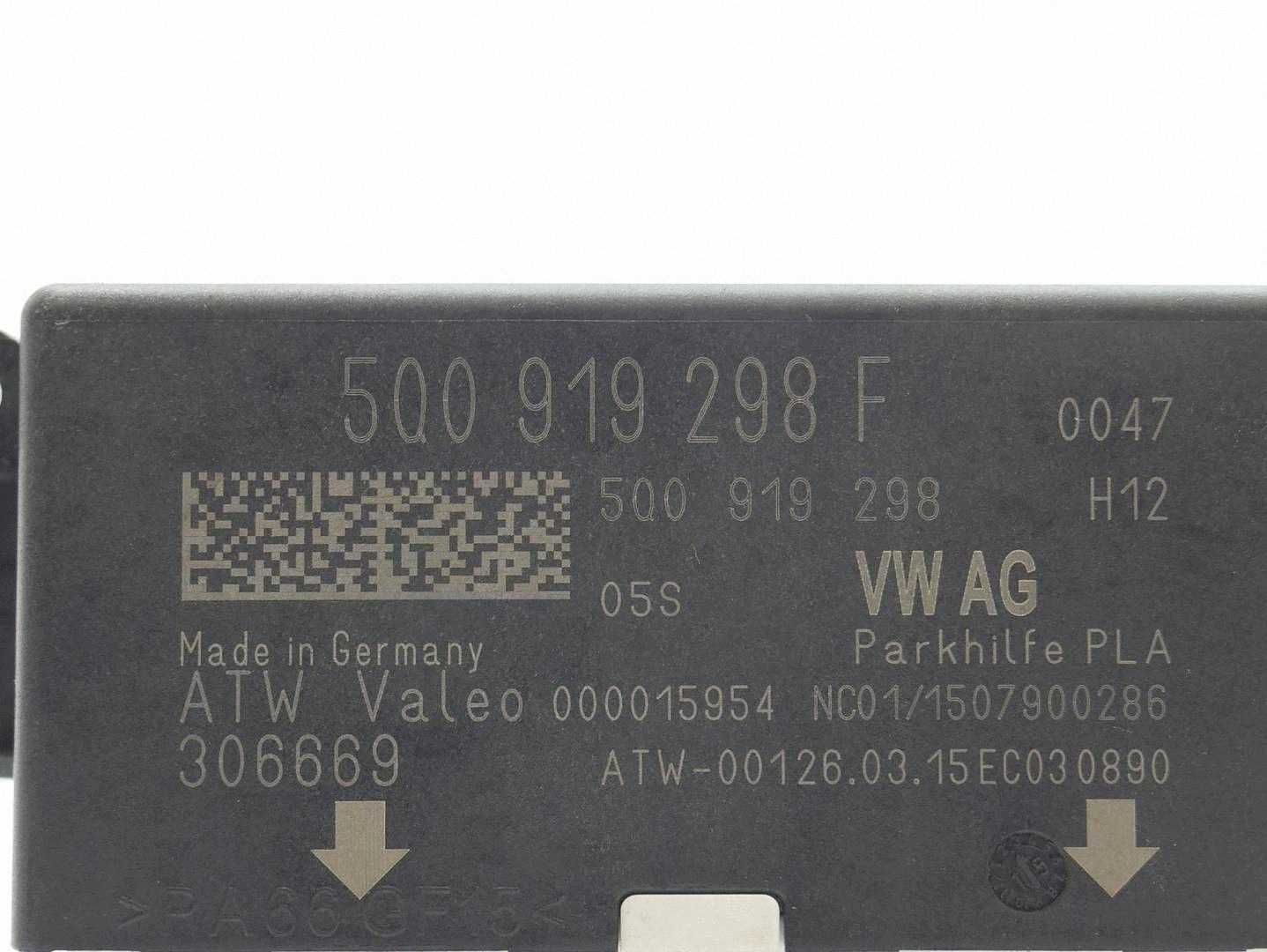 module unité de commande électronique uce capteurs stationnement PDC VW GOLF 7 VII 5Q0919298F