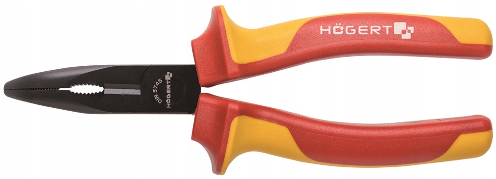 

Hogert HT1P923 Szczypce wydłużone wygięte 1000VDE