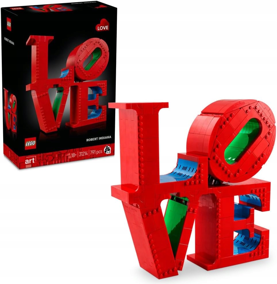 Lego Art Love 31214 Stavebnice pro dospělé Dekorace Dárek