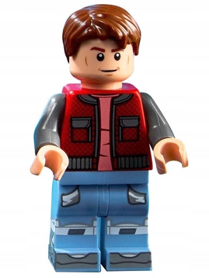 Figurka Lego Návrat do budoucnosti Marta McFly btf001