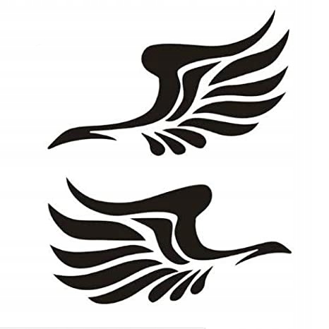

Naklejka Auto Szybę Skrzydła Wings