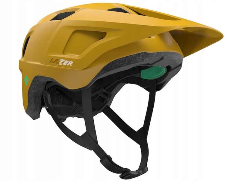 Kask rowerowy Lazer Lupo KinetiCore Żółty Mtb (rozmiar uniwersalny)