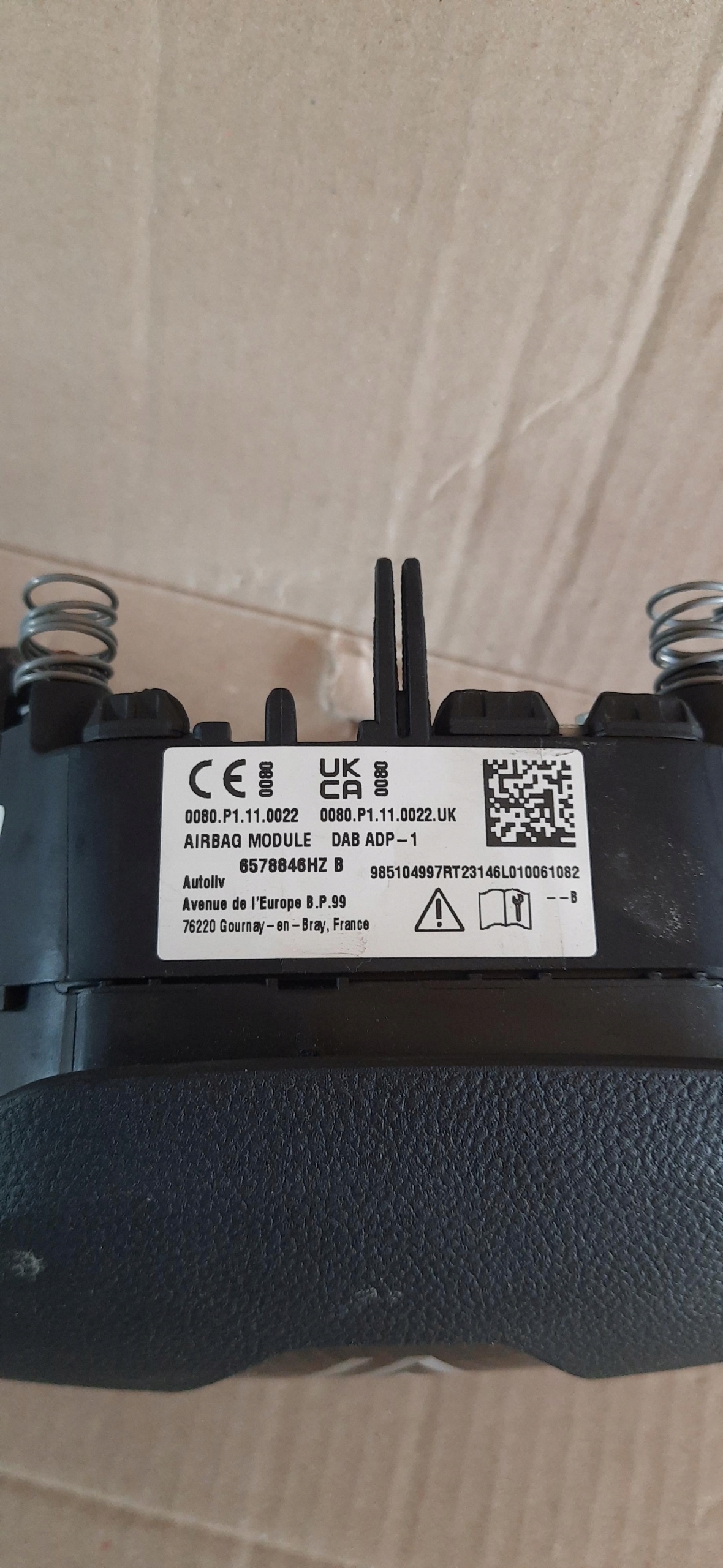 renault ESPACE VI подушки безопасности водители оригинал 6578846HZ