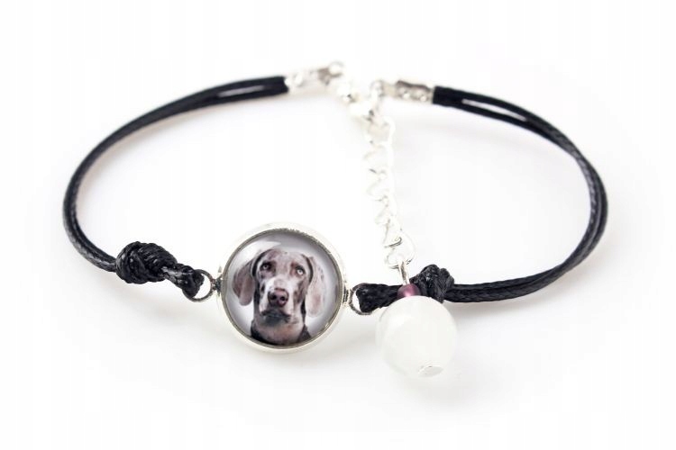 

Wyżeł weimarski Bransoletka Twoje zdjęcie Handmade