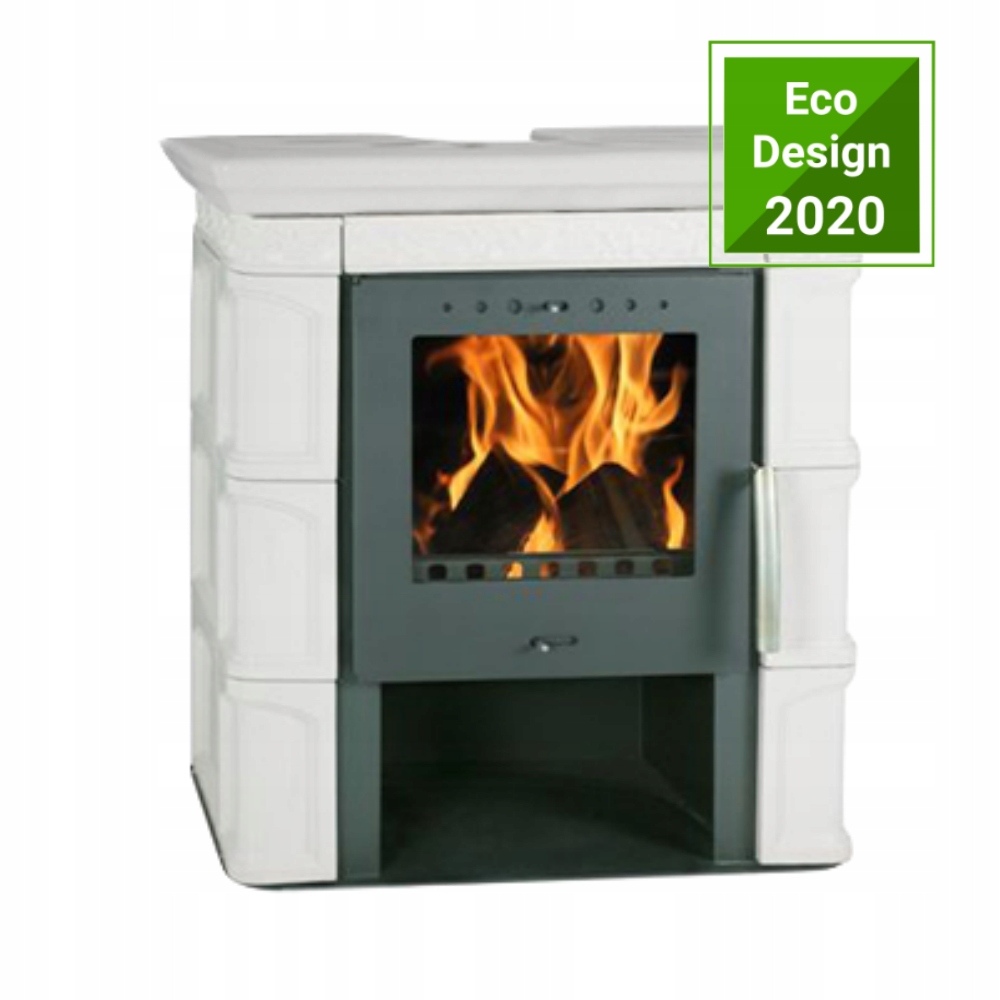 Piec kaflowy FLAMA Melita 6kW w kolorze IVORY (IVORY) • Cena, Opinie