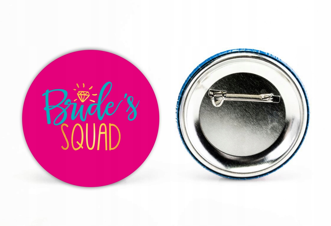 PRZYPINKA NA WIECZÓR PANIEŃSKI przypinki panieński Rodzaj przypinka