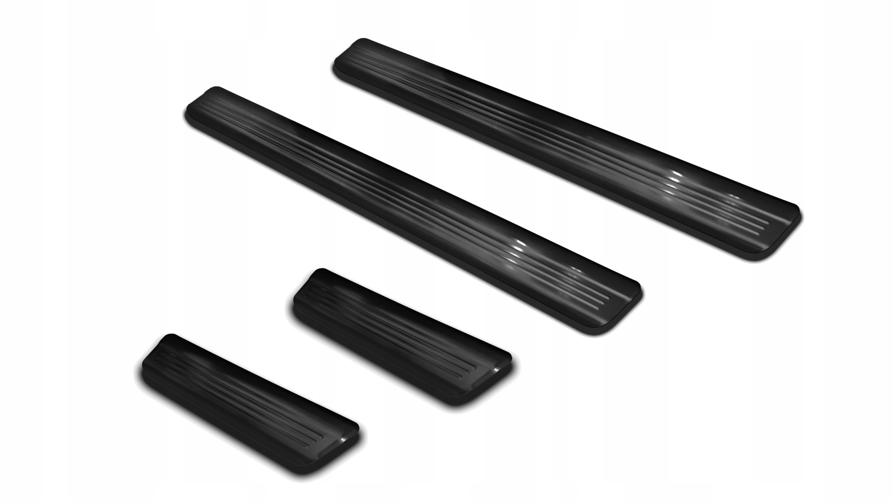 VOLKSWAGEN GOLF VIII 5D NAKŁADKI PROGOWE LISTWY NA PROGI STALOWE ochronne