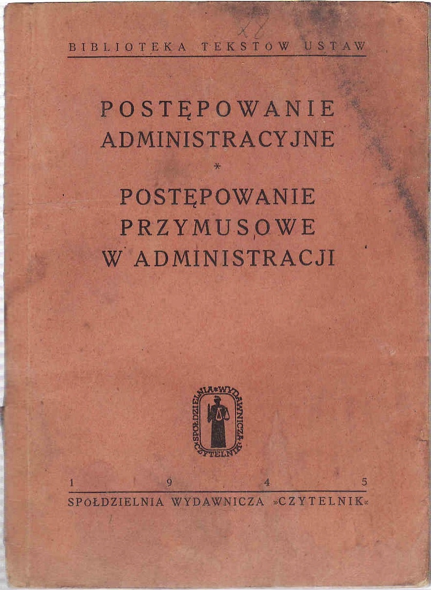 POSTĘPOWANIE PRZYMUSOWE W ADMINISTRACJI