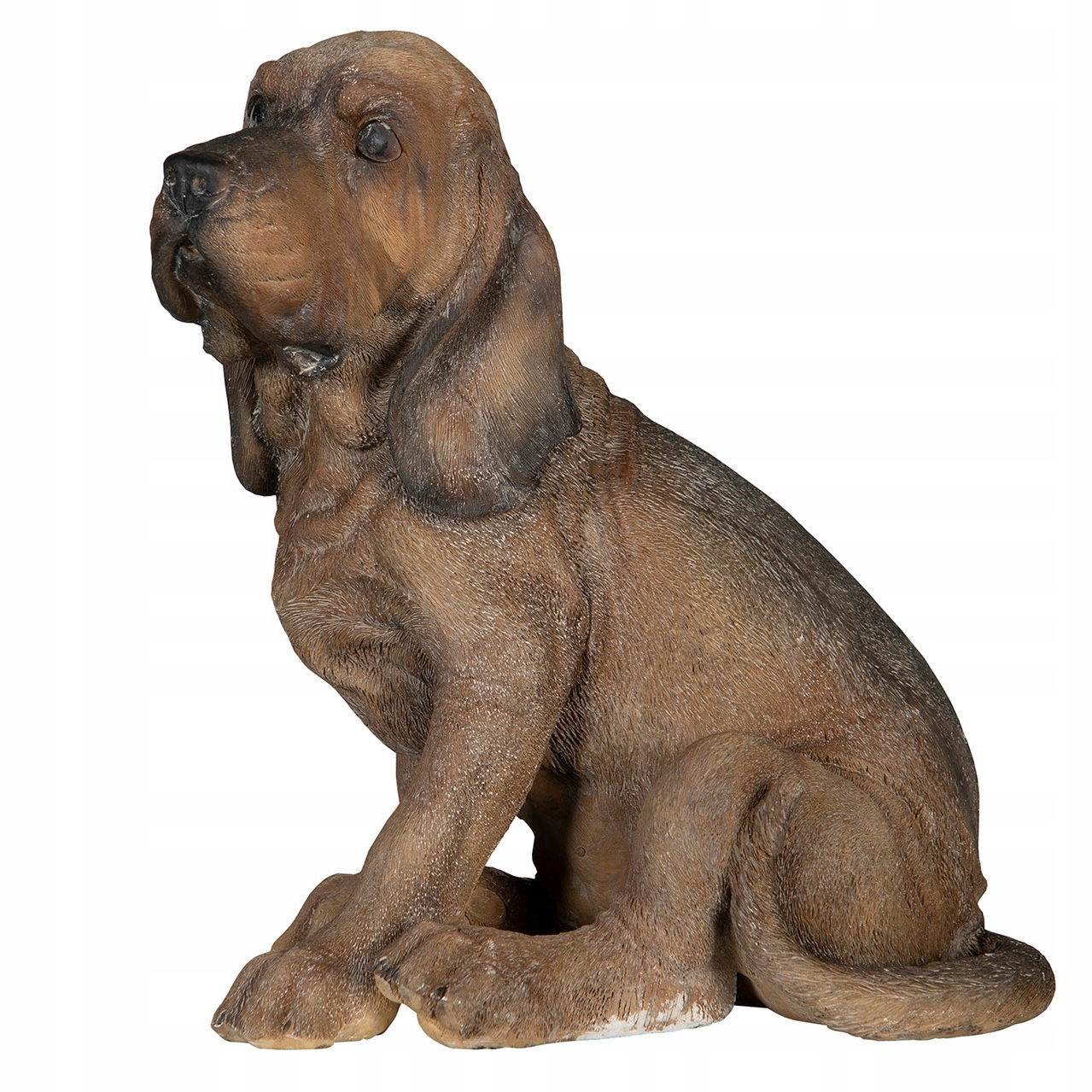 Figurka Bloodhound ve tvaru psa doplněk do obývacího pokoje ložnice 30x25 cm
