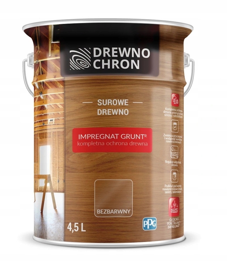 Drewnochron Impregnat Grunt R 4.5L