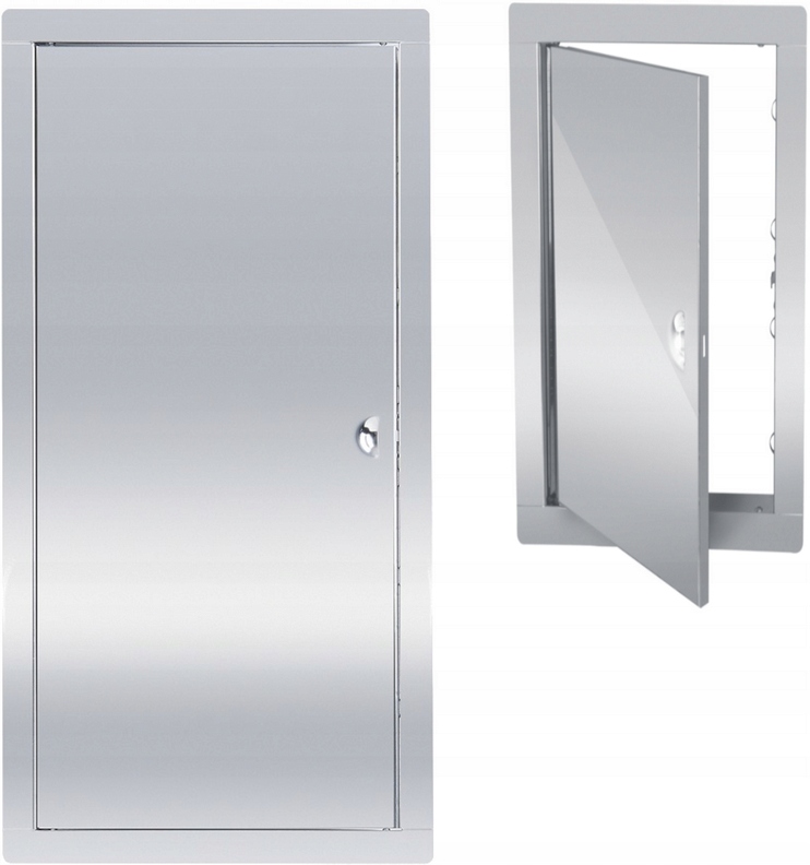 Inspekční Dvířka Z Nerezové Oceli 40x60cm Pl Západka