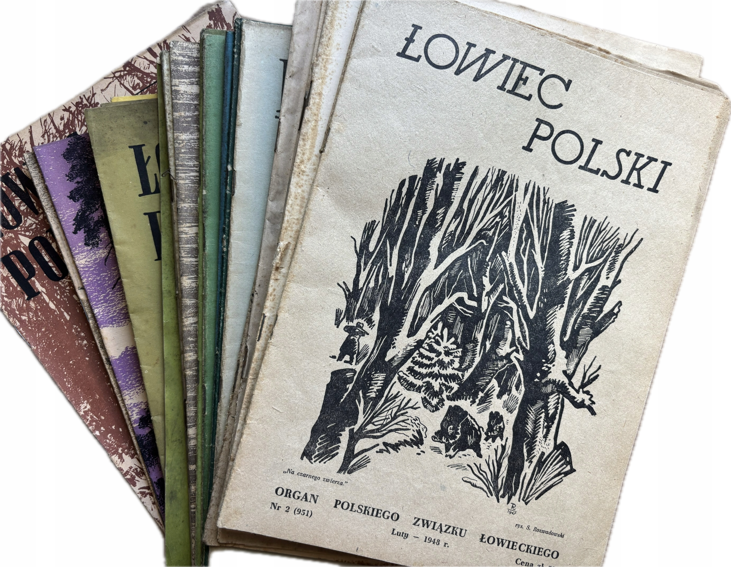 ŁOWIEC POLSKI ZESTAW 24 NUMERÓW