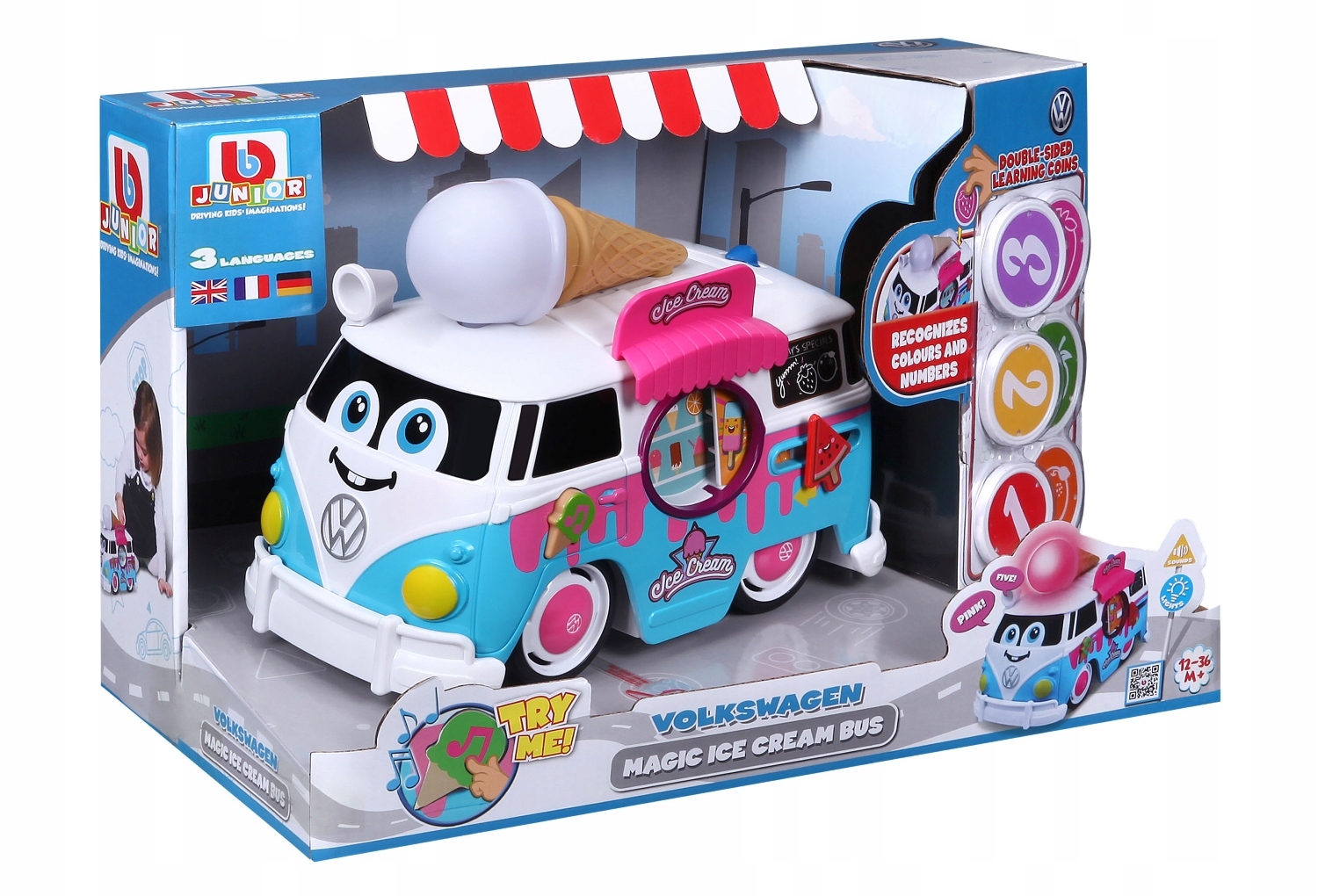 

Bburago Vw Samba Magiczna lodziarnia 88610