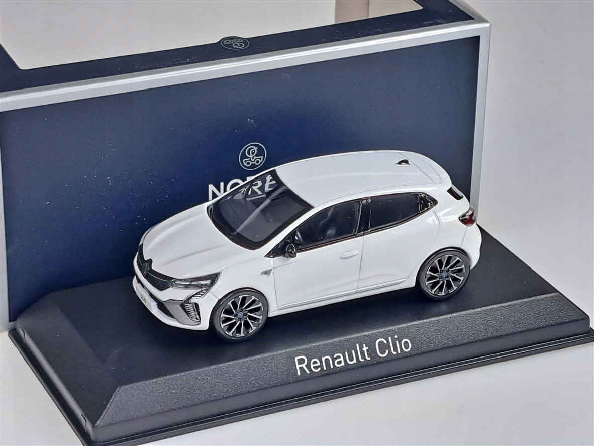 Norev Renault Clio Esprit Alpine 2024 Glacier White 1:43