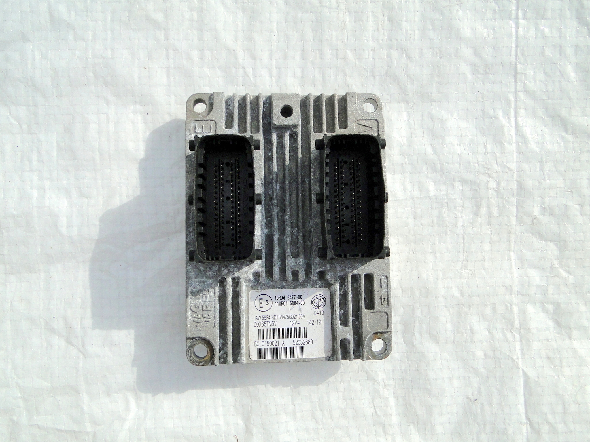 Sterownik silnika Ecu IAW 5SF4.HD Fiat Ducato 3.0 Cng 52032680