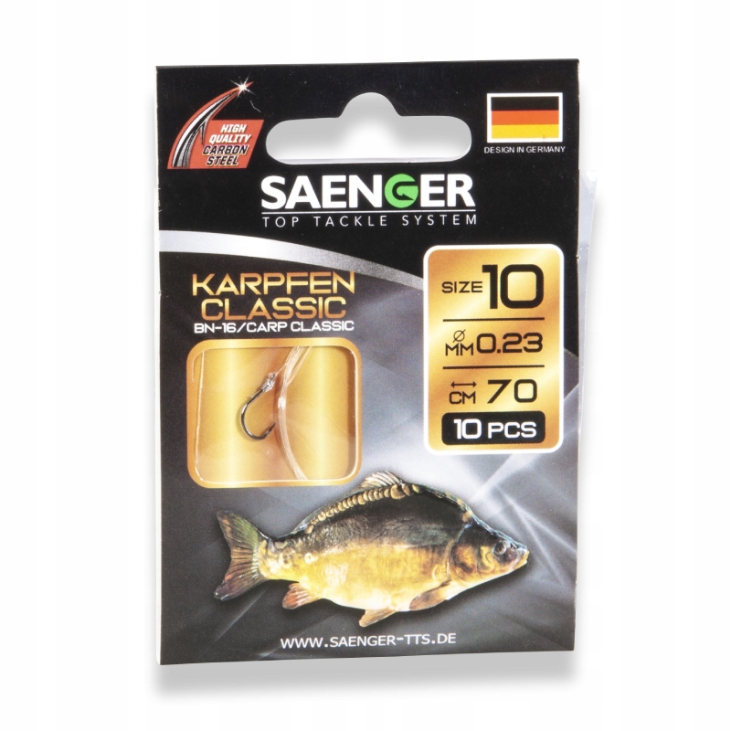 Saenger Karpfen Classic BN-16 70cm 2 10pcs.
