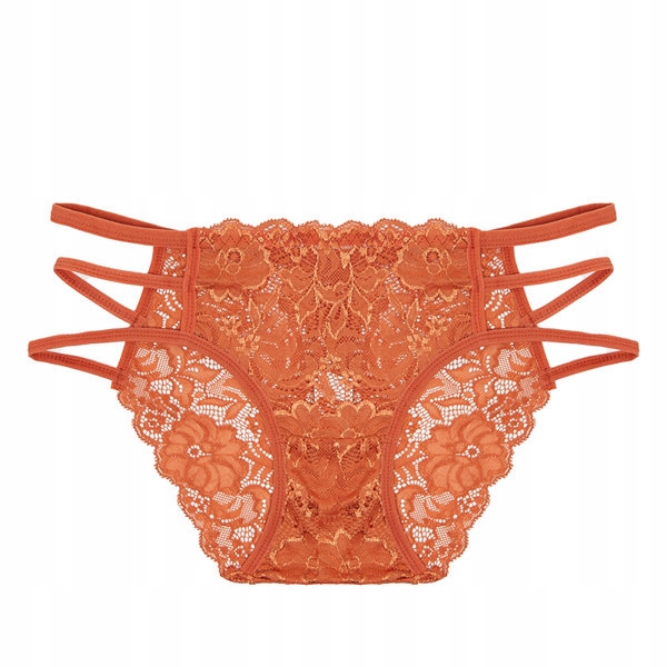 

H3352 Pomarańczowe Majtki Figi S/m 37