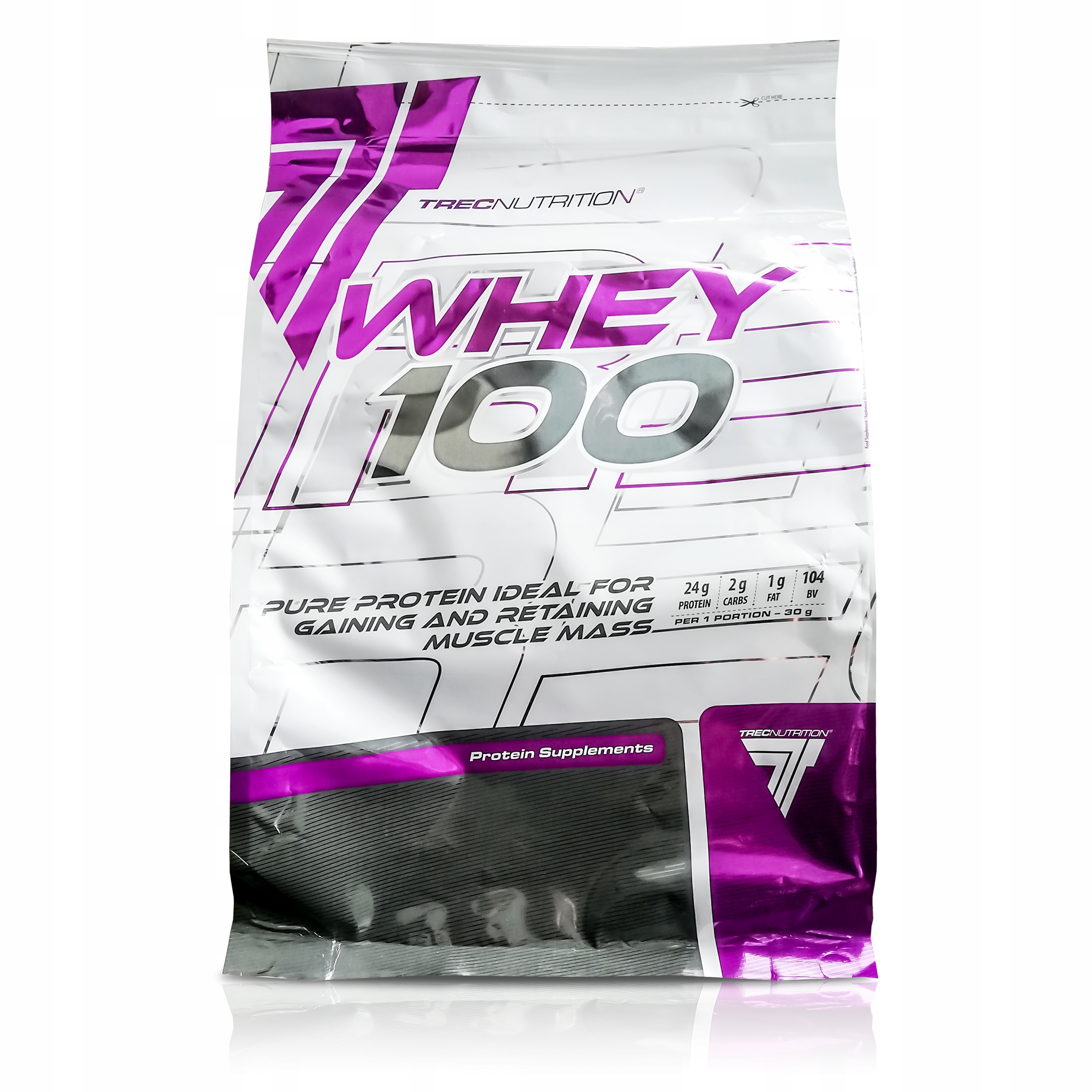 Bílkoviny Doplněk Stravy Trec Whey 100 Koncentrát Wpc 2275 g Arašídový Krém