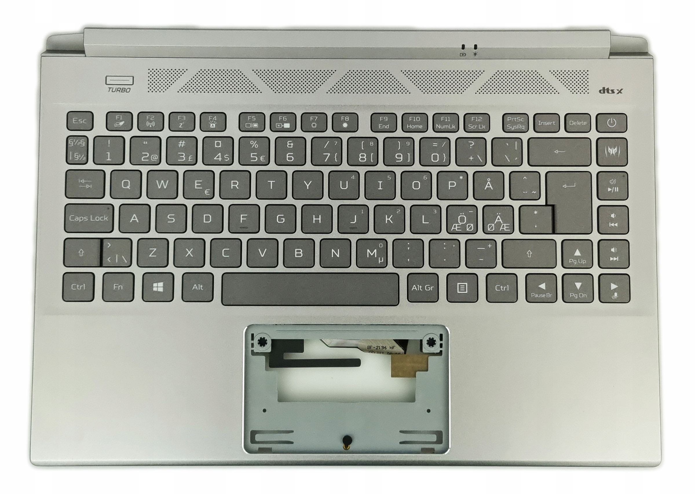 Nová Klávesnica Pre Notebook Acer Predator Triton 300 PT314-51S Nórska