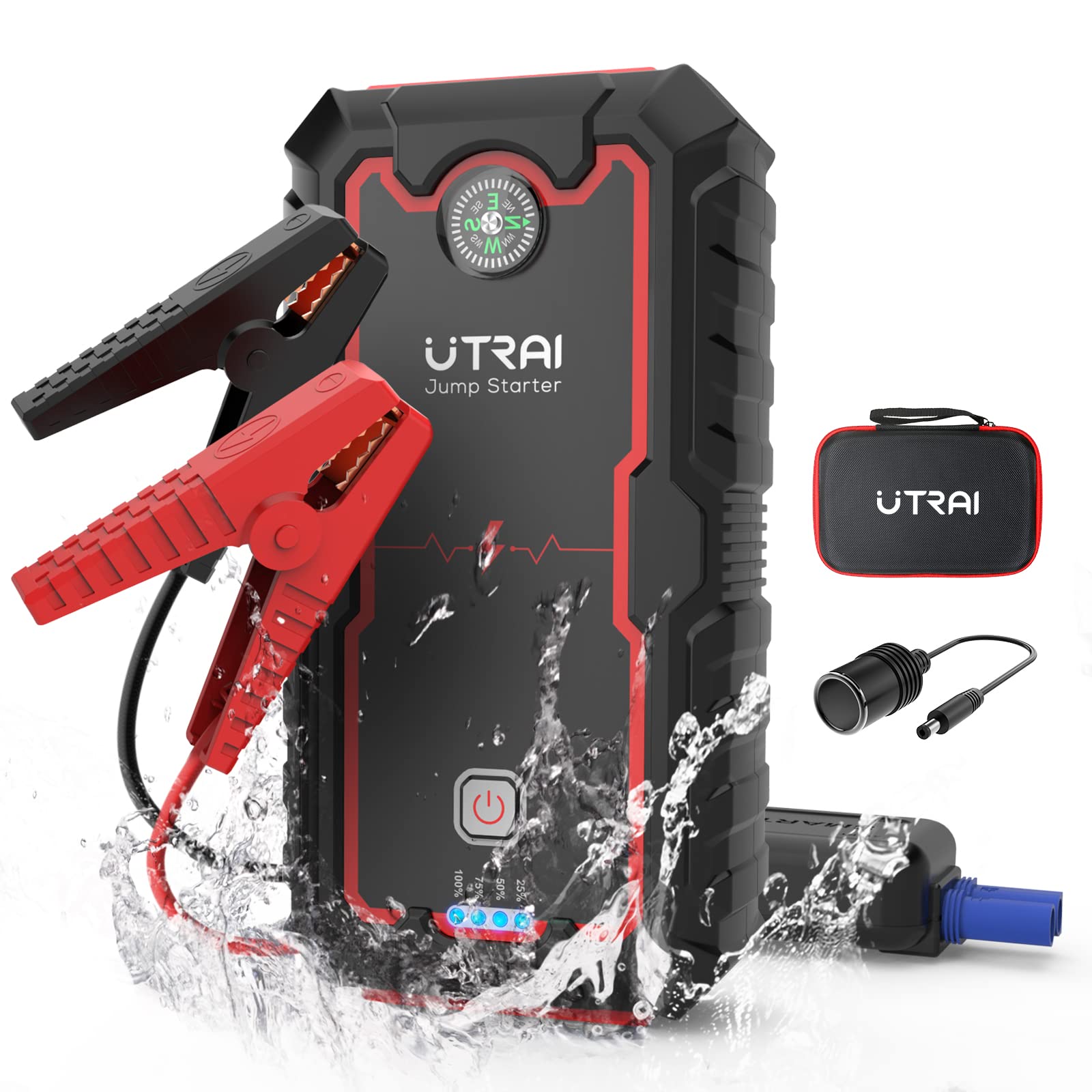 2000A JUMP STARTER BOOSTER UTRAI POWERBANK 5в1