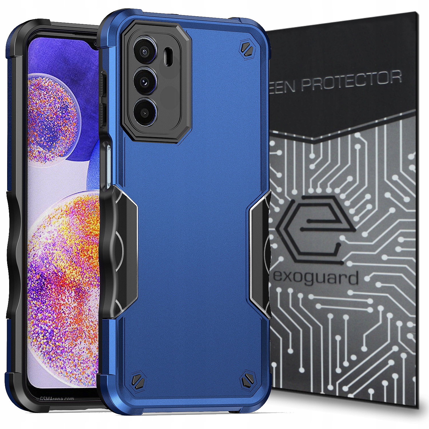 

Case Etui Pancerne+szkło do Motorola Moto G52 G82