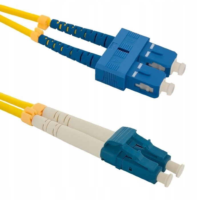 Qoltec Patchcord światłowodowy Sc/upc-lc/upc Sm