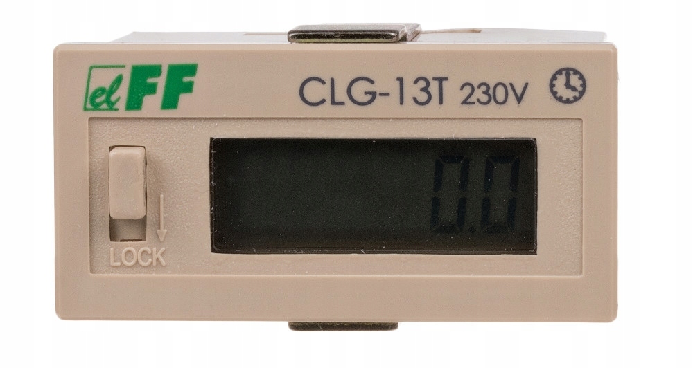 Počítadlo provozních hodin CLG-13T 230V Ff