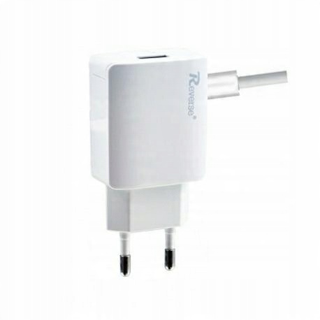 

Ład.siec Rev U20 2.1A 1xUSB+kabType C bi