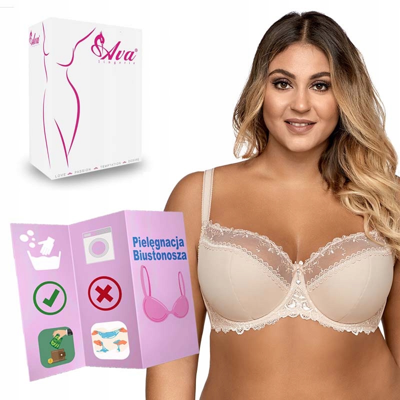 AVA biustonosz AV-1030 SEMI-SOFT beżowy 80K