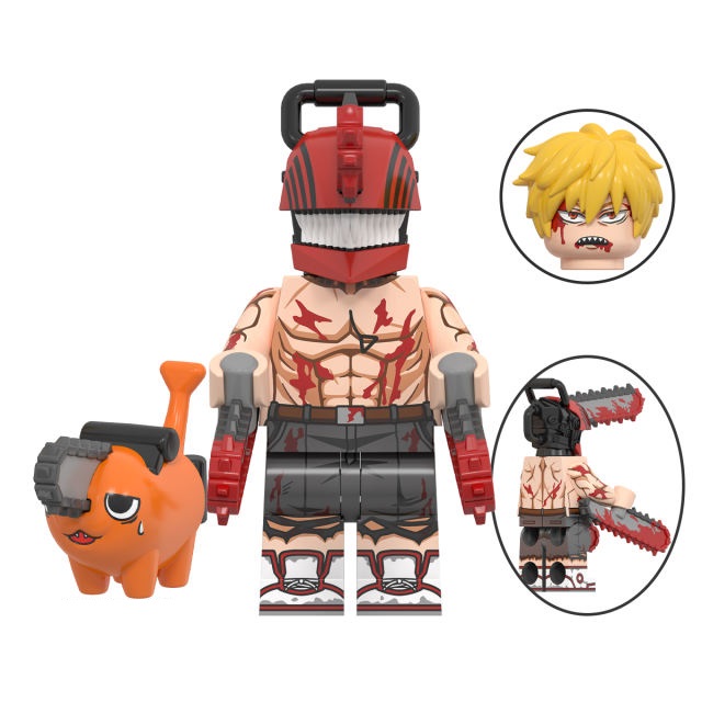 

Klocki Chainsaw Man figurka Denji