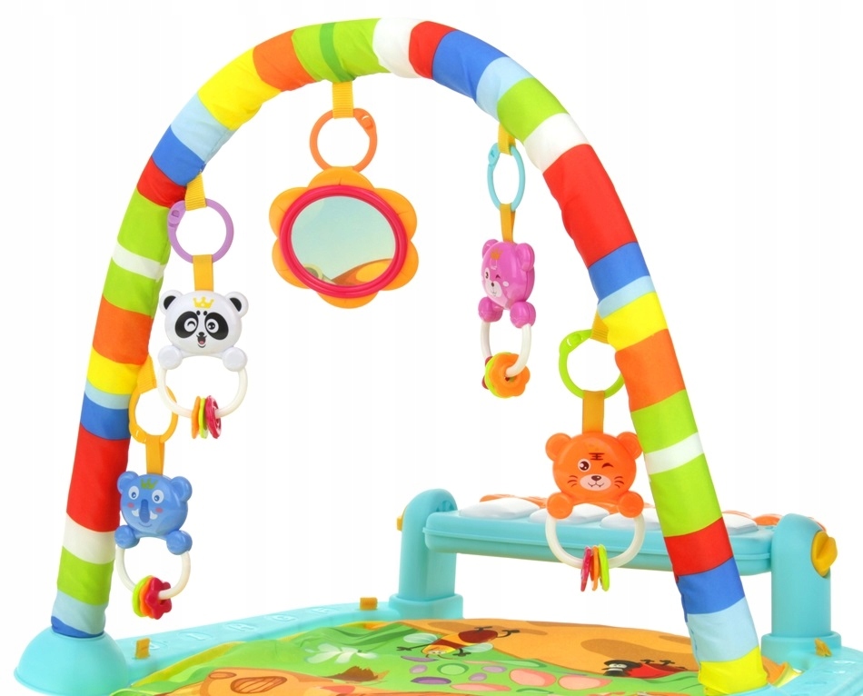 Mata Edukacyjna Interaktywna z Pianinkiem Organki Głębokość produktu 8 cm