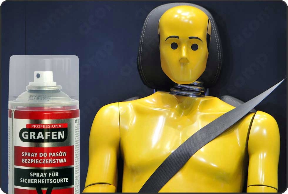 Grafen PRO serwis spray, luźne pasy bezpieczeństwa Pojemność opakowania 400 ml