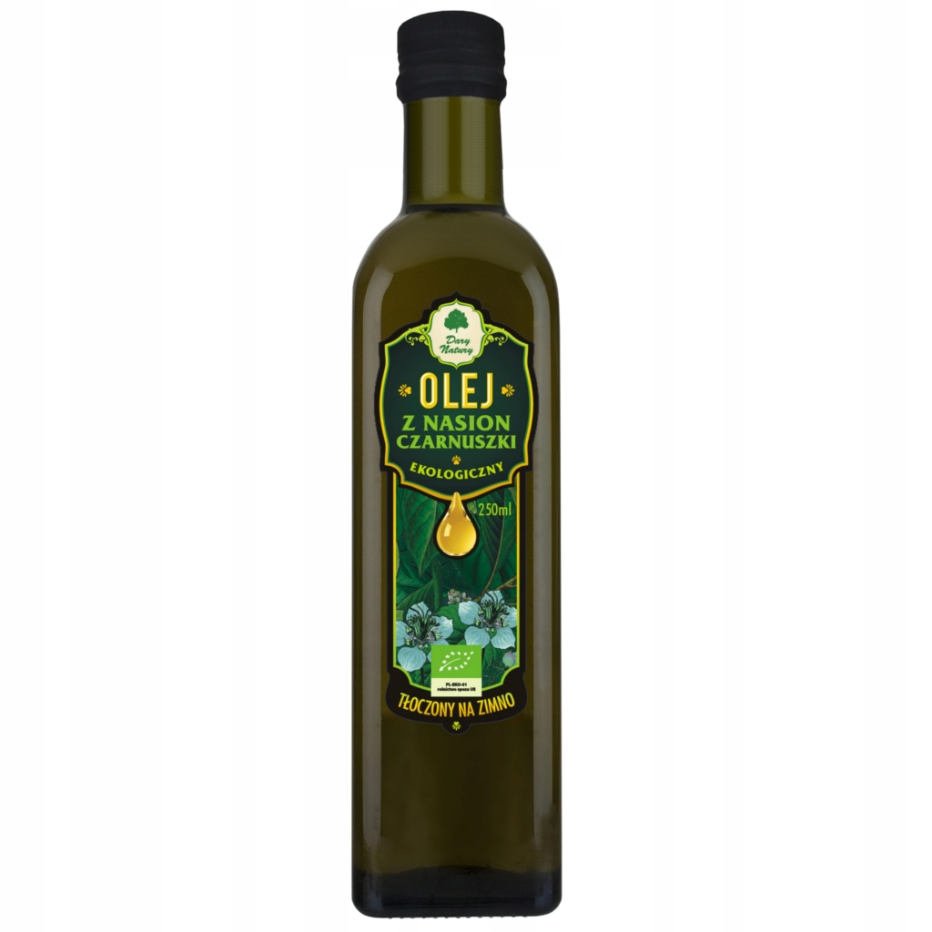 

Olej Z Czarnuszki Tłoczony Na Zimno Bio Eko 250ml