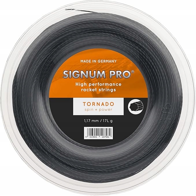 Tenisový výplet Signum Pro Tornado 1,29 mm 200 černý