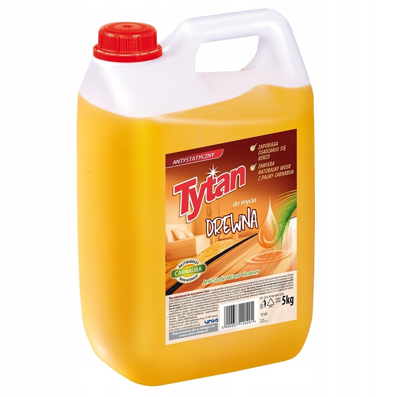 

Płyn Do Mycia Podłóg Z Drewna Tytan 5kg Antystaty