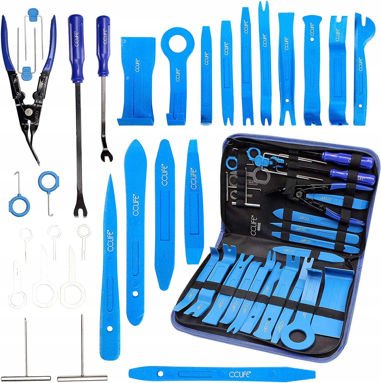 ZESTAW DO DEMONTAŻU TAPICERKI DRZWI RADIA NARZĘDZI