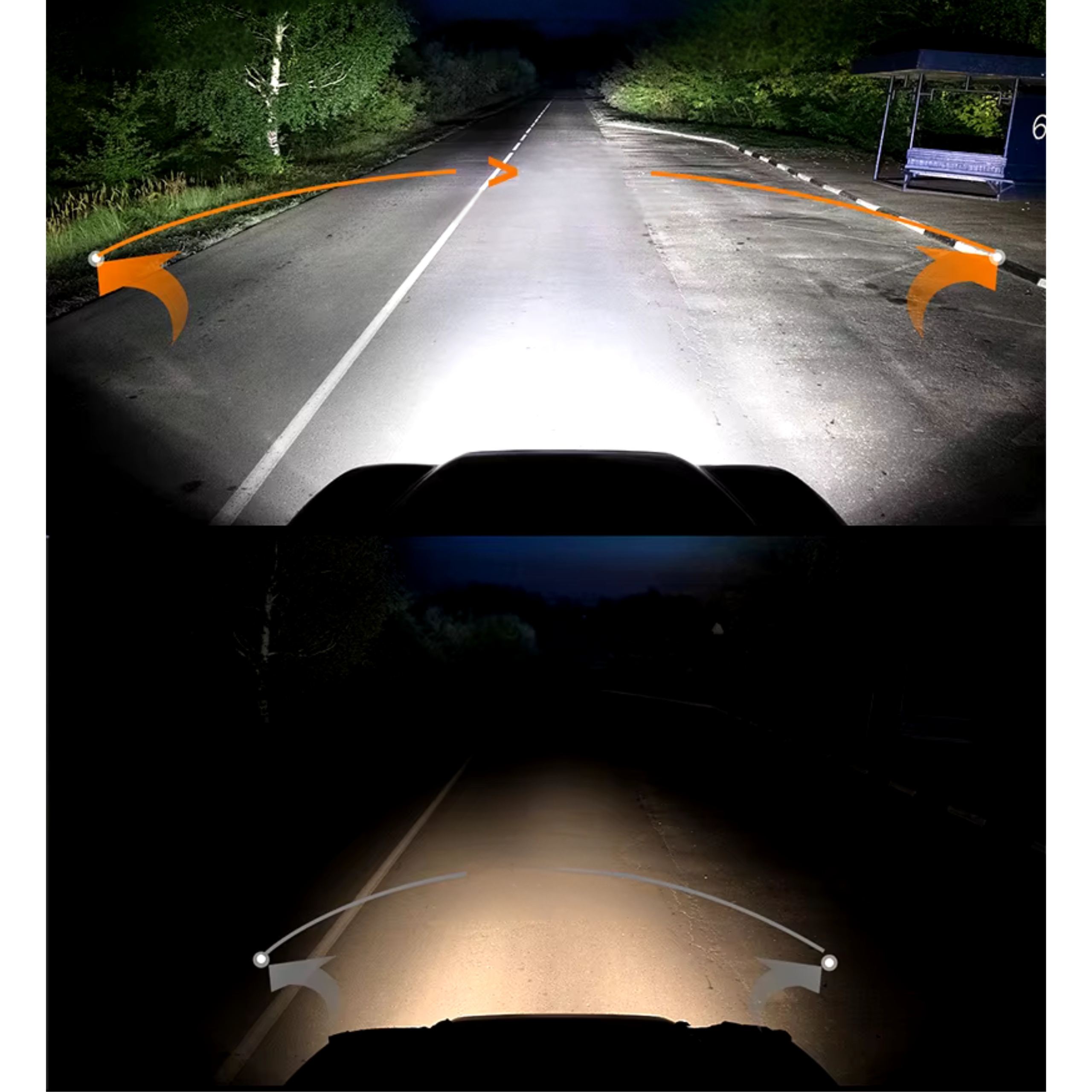 ŻARÓWKI H7 LED CANBUS 1:1 HOMOLOGACJA ŻARÓWKI LEDOWE BIAŁE XENON REZYSTOR Moc 40 W