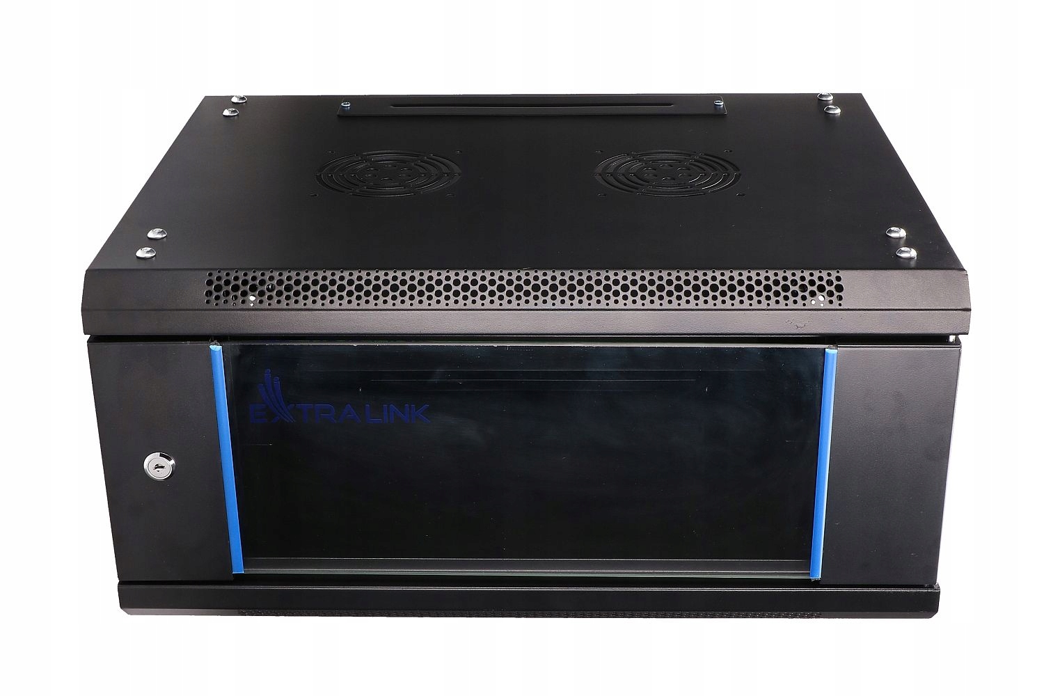 

Szafa rack 4U 600x450 Extralink Czarna